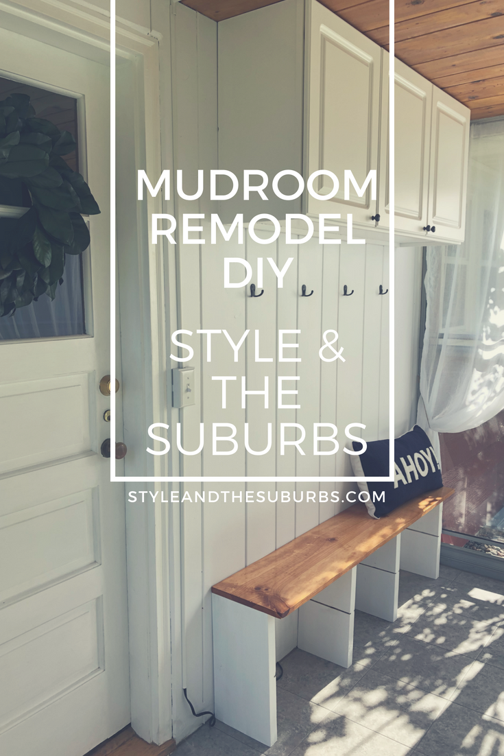 Mudroom Remodel DIY | Style & the Suburbs